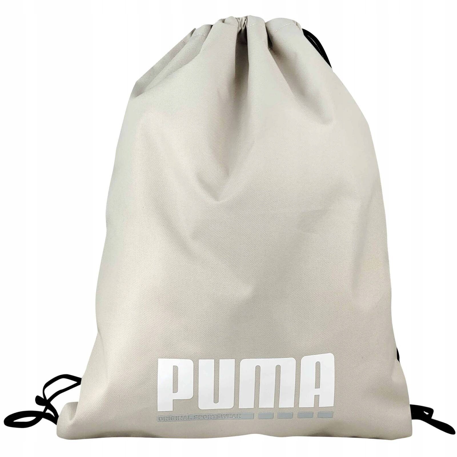 Športový Vak PUMA PLUS GYM SACK - Univerzálna Veľkosť, Bežová Farba